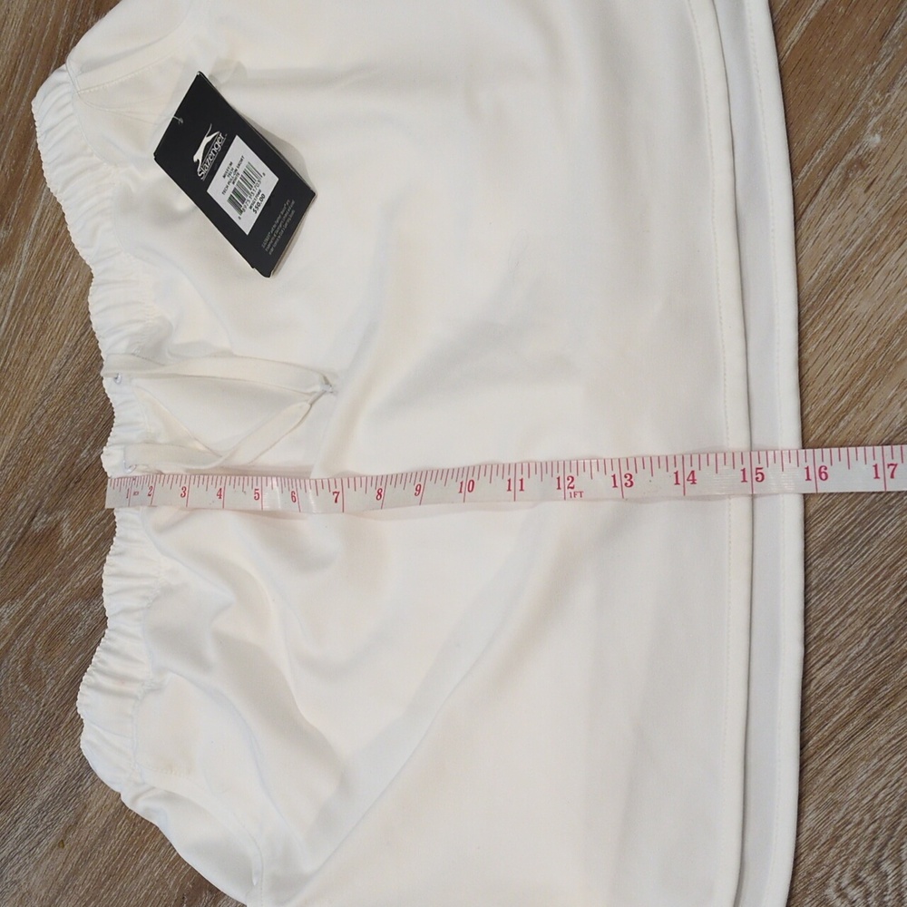 β€οΈποΈββοΈNWT Slazenger Women's White Golf Skort size Medium β€οΈποΈββοΈ WOW!!β€οΈποΈβ - Picture 8 of 10